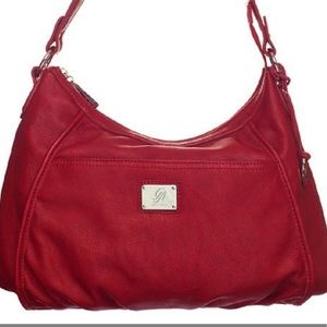 Red Grace Adele Lily handbag.